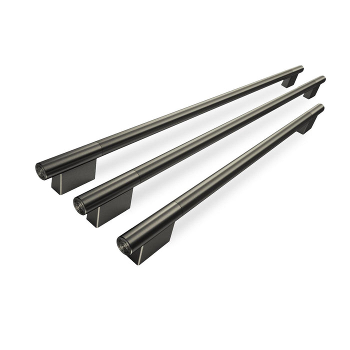 Trousse de poignées KitchenAid 3 pièces pour réfrigérateur encastré à portes françaises - minerai noir - W11777176