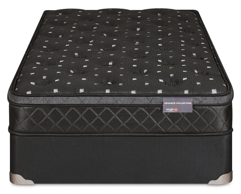 Ensemble matelas moyen à Euro-plateau Advance Regatta de Springwall pour lit simple 
