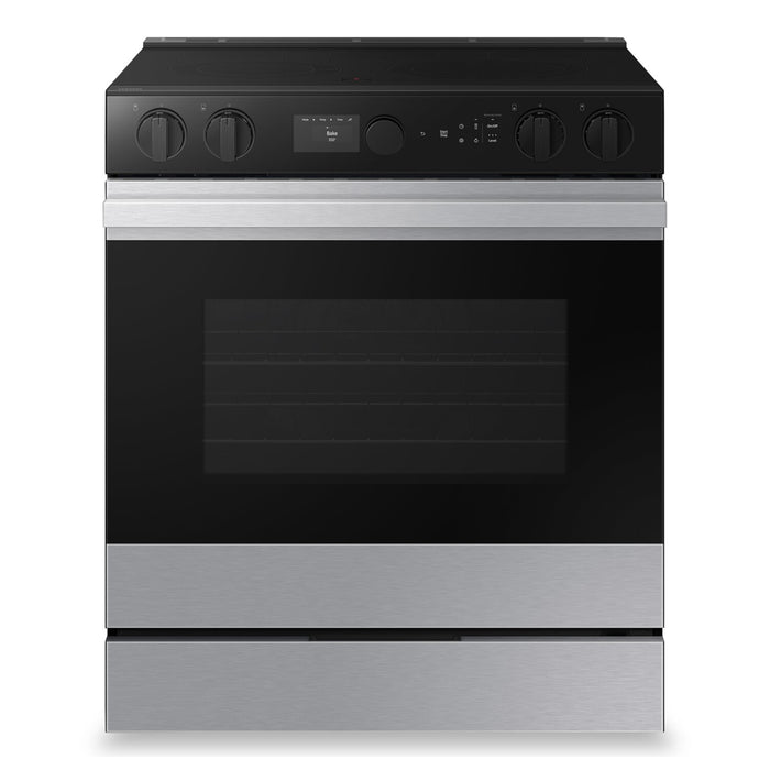 Cuisinière intelligente électrique encastrée Samsung de 6,3 pi³ avec caméra de four - acier inoxydable - NSE6DG8700SRAC