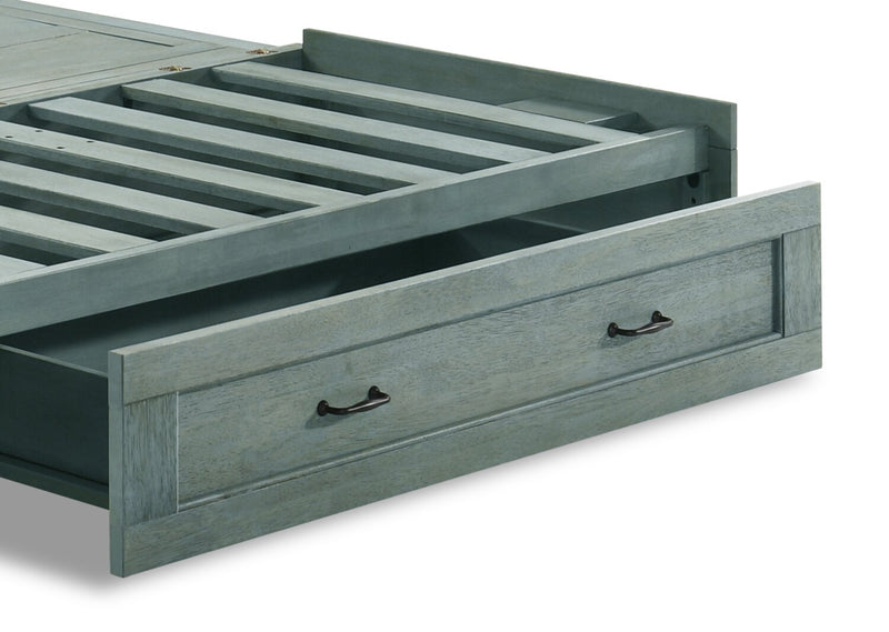 Armoire-lit Parker - Bleue