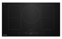  Surface de cuisson à induction KitchenAid de 36 po à 5 éléments - acier inoxydable - KCIT736SBL