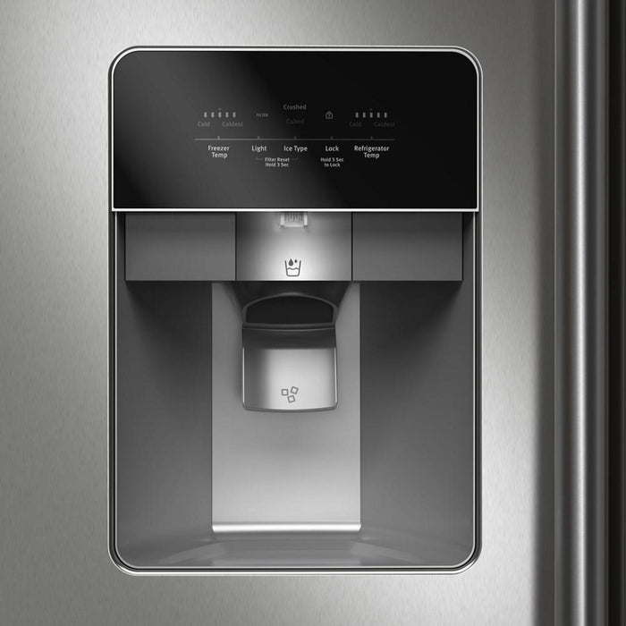 Réfrigérateur Maytag de 25 pi³ et de 36 po à compartiments juxtaposés - acier inoxydable - MRSF4036PZ