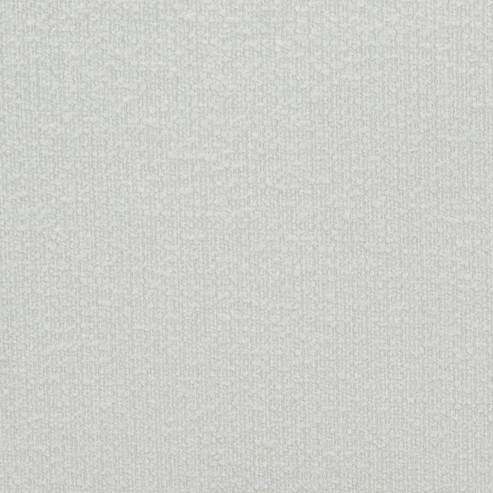 Lit rembourré à oreilles Luna en tissu blanc - format très grand lit