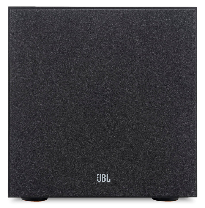 Caisson d’extrêmes graves amplifié de 300 W JBL Stage 200P de 10 po – noir (JBL200PBLKAM)