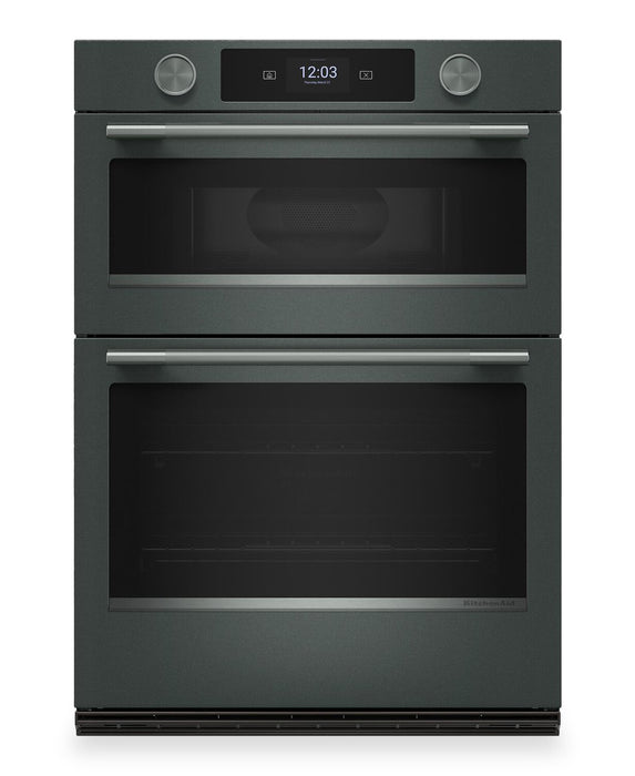 Four mural combiné intelligent électrique KitchenAid de 30 po - genévrier - KOEC730SJP