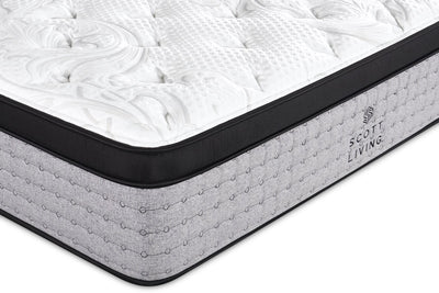 Scott Living Berwick Eurotop Medium Queen Mattress   | Matelas à Euro-plateau Moyen Berwick de Scott Living pour grand lit