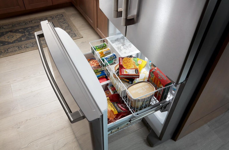 Réfrigérateur Maytag de 25 pi³ et de 36 po à portes françaises avec refroidissement maximal - MRFF4136RZ