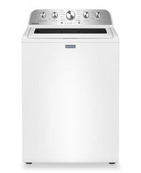  Laveuse Maytag à chargement par le haut de 5,4 pi3 avec agitateur et option Animal Pet Pro - blanche - MTW5605RW