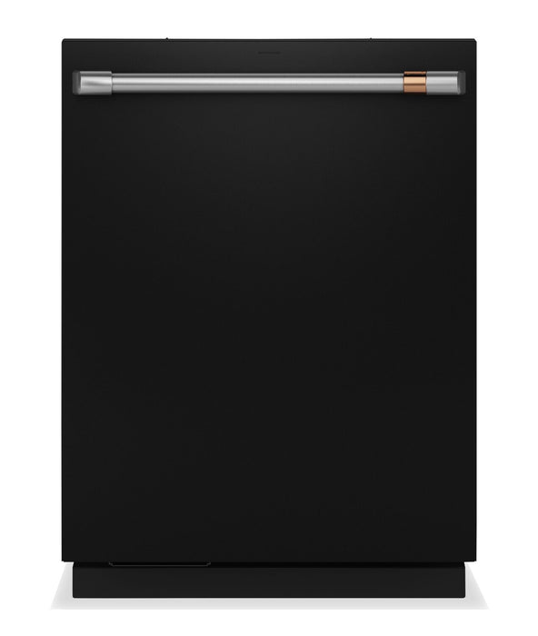 Lave-vaisselle intelligent Café de 24 po et de 39 dBA avec panier supérieur UltraWash - noir mat - CDT888P3VD1