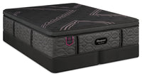  Ensemble Matelas à Euro-plateau Amethyst Signature de Beautyrest BlackMD pour très grand lit
