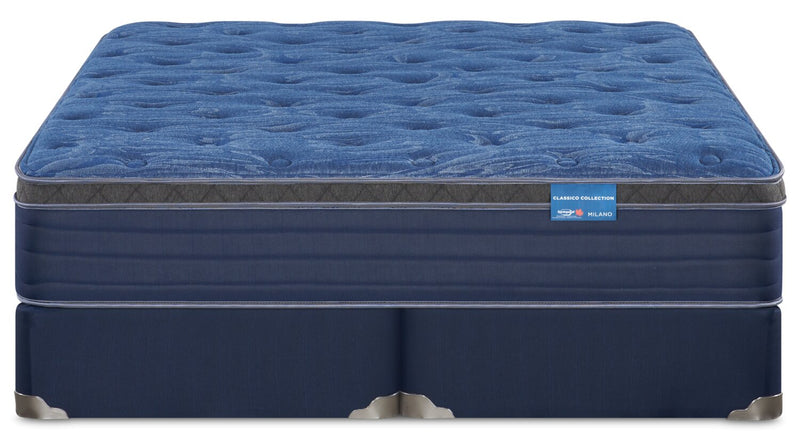 Ensemble matelas moyen à Euro-plateau Milano de Springwall pour très grand lit
