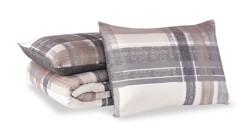 Ensemble d’édredon Conner de 3 pièces pour lit double ou grand lit