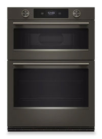  Four mural combiné intelligent électrique KitchenAid de 30 po avec caméra de cuisson – Black Ore - KOEC930SBE
