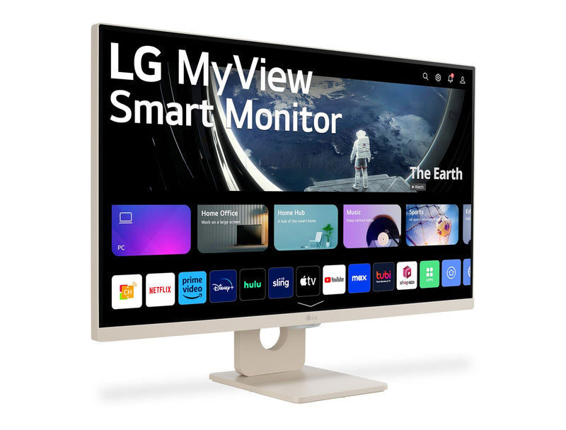 Moniteur intelligent IPS MyView de LG Full HD de 27 po à 60 Hz et à 5 ms avec webOS (27SR50F-E) 