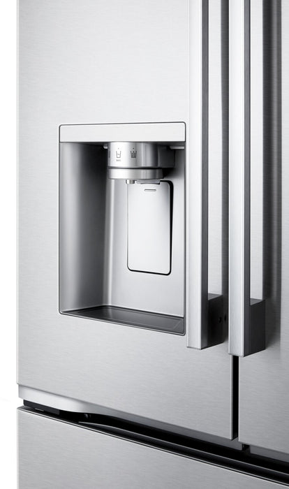 Réfrigérateur LG de 24 pi3 et de 36 po de profondeur comptoir Counter-Depth MAXMC à portes françaises avec système de charnières Zero ClearanceMC - LF24Z6330S