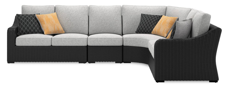 Ensemble Jasper 4 pièces pour la terrasse - noir