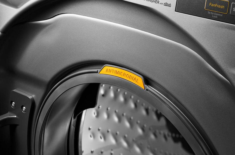 Laveuse Whirlpool à chargement frontal de 5,8 pi³ avec système de ventilation FreshFlowMC et lavage intelligent par IA - WFW6720RR