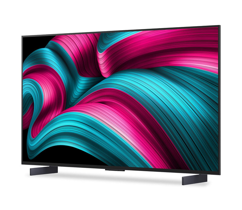 Téléviseur intelligent DELO evo LG C5 UHD 4K de 42 po avec IA et webOS (OLED42C5PUA.ACC) - modèle 2025