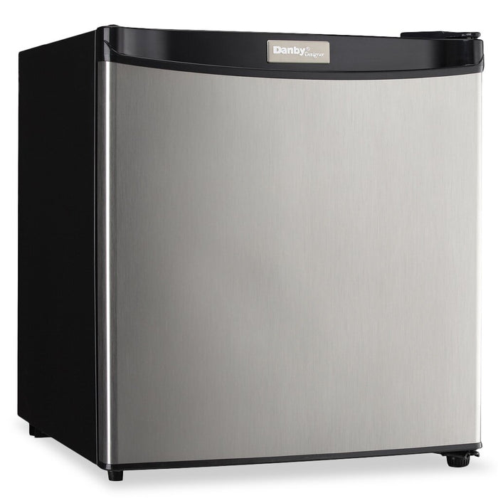 Mini réfrigérateur Danby de 1,6 pi³ et de 17,7 po à 1 porte - acier inoxydable - DCR016A3BSLDD