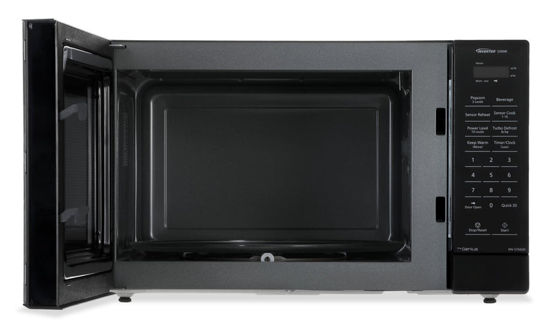 Four à micro-ondes de comptoir Panasonic de 1,2 pi³ - noir - NNST66QSC