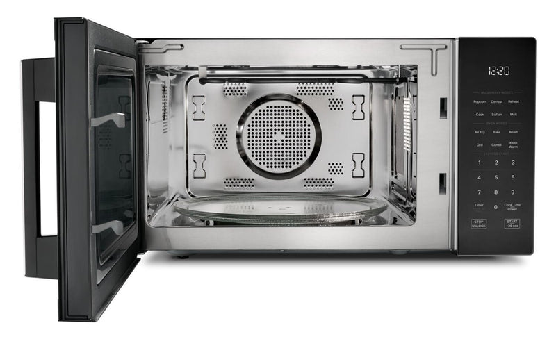 Four à micro-ondes de comptoir Whirlpool de 1,0 pi3 avec friture à air - noir - WMCS5522RB