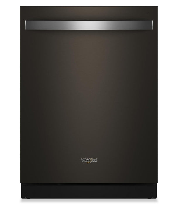 Lave-vaisselle encastré Whirlpool de 24 po, 47 dBA – acier inoxydable noir résistant aux traces de doigts - WDTS8024SV