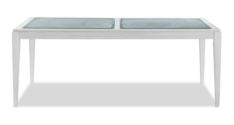 Ensemble de salle à manger Vida 5 pièces avec table de 78 po (L) et 4 chaises - sable