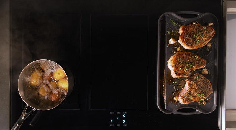 Cuisinière à induction KitchenAid de 5,1 pi3 et de 36 po avec friture à air sans préchauffage - acier inoxydable - KFIS936SSS