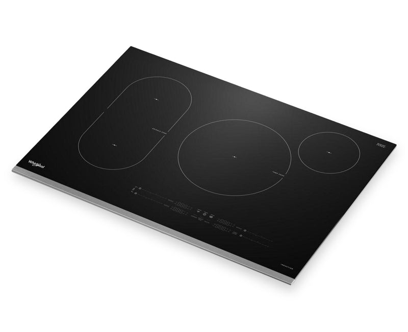Surface de cuisson à induction Whirlpool de 30 po à 4 éléments - acier inoxydable - WCIT7030SS
