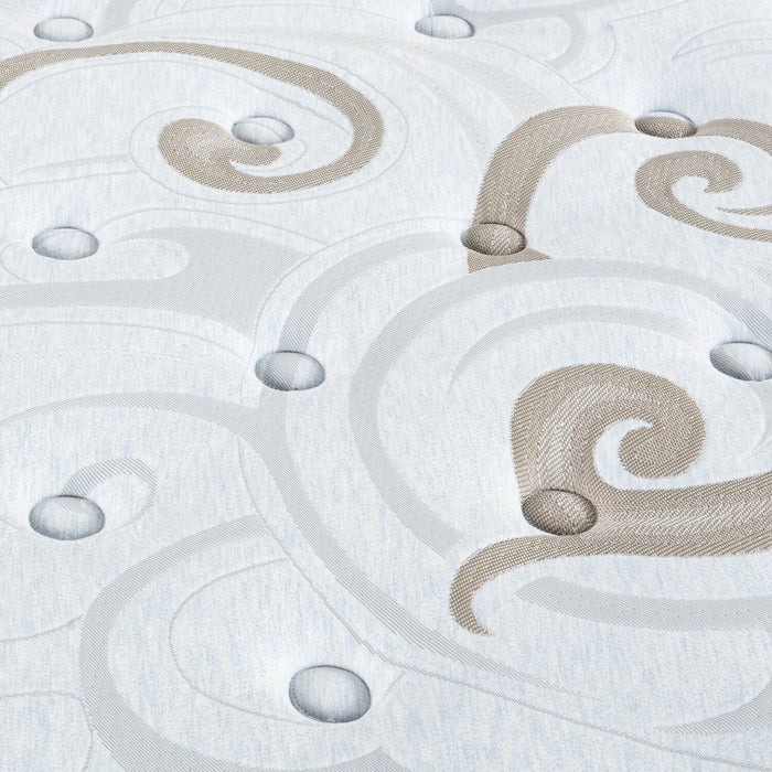 Matelas moyen à Euro-plateau Pisa IV de Springwall pour lit double