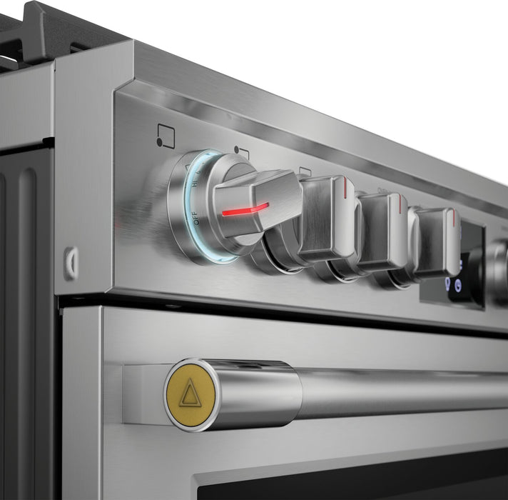 Cuisinière à gaz Frigidaire Professional de 6 pi³ avec convection totale et friture à air - acier inoxydable Smudge-ProofMD - PCFG3080AF