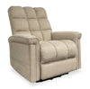 Fauteuil basculeur à inclinaison électrique Linton de 35.5 po en tissu d’apparence lin - champignon 