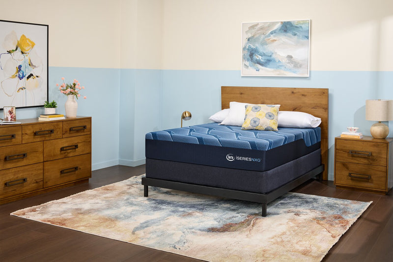 Matelas luxueux ferme à plateau régulier NXG1200 iSeries de Serta pour lit simple très long