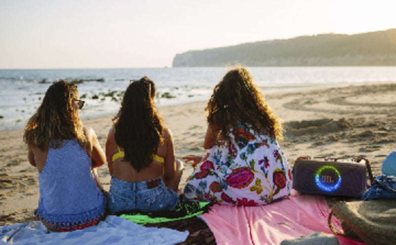 Haut-parleur de fête sans fil PartyBox On-The-Go Essential de JBL de 100 W avec son JBL Pro (JBLPBOTGESAM)