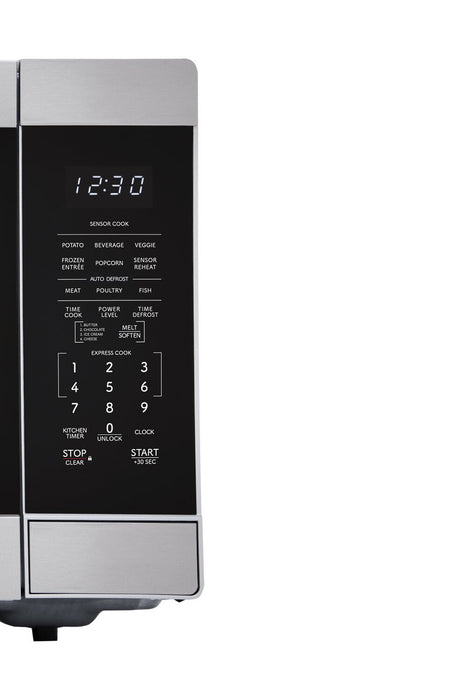 Four à micro-ondes de comptoir Sharp de 1,6 pi3 avec plateau tournant CarouselMD et technologie InverterMD - SMC1664KSC