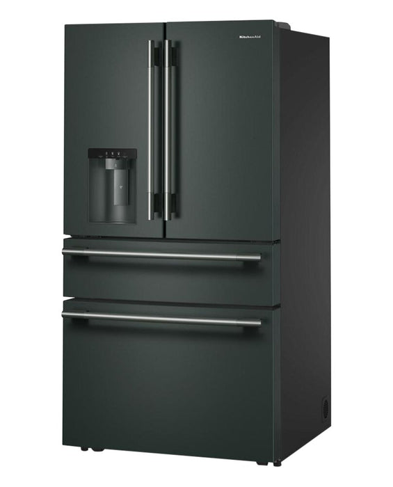 Réfrigérateur KitchenAid de 29 pi3 à portes françaises - genièvre - KRMF436SJP