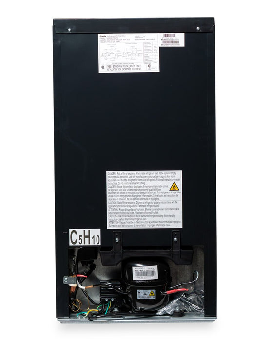 Mini réfrigérateur Danby de 3,3 pi³ et de 17,69 po à 1 porte - noir - DAR033A6BDB