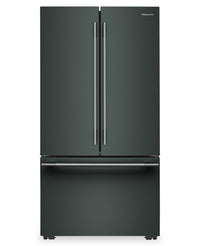 Réfrigérateur KitchenAid de 36 po et de 24 pi3 de profondeur comptoir à portes françaises - genévrier - KRFC236SJP