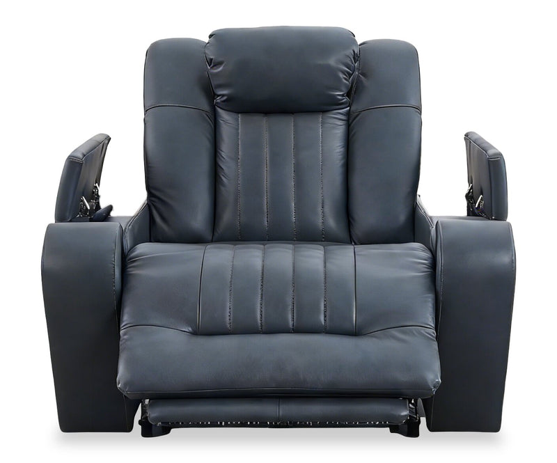 Fauteuil de massage à inclinaison électrique Delux de Shaquille O’Neal Home de 48 po avec zéro gravité et confort Shaq-o-pedic - noir 