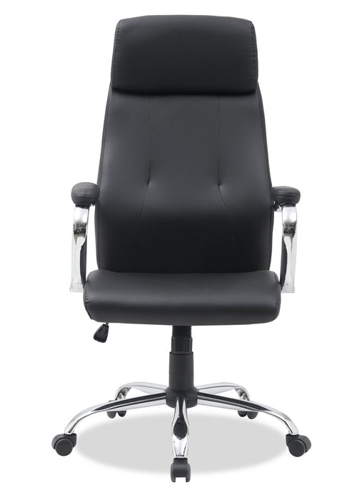 Chaise de bureau Steadman de 24.4 po - noire
