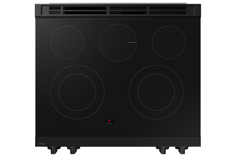 Cuisinière intelligente électrique encastrée Samsung de 6,3 pi³ avec commande vocale - acier inoxydable - NSE6DG8100SRAC