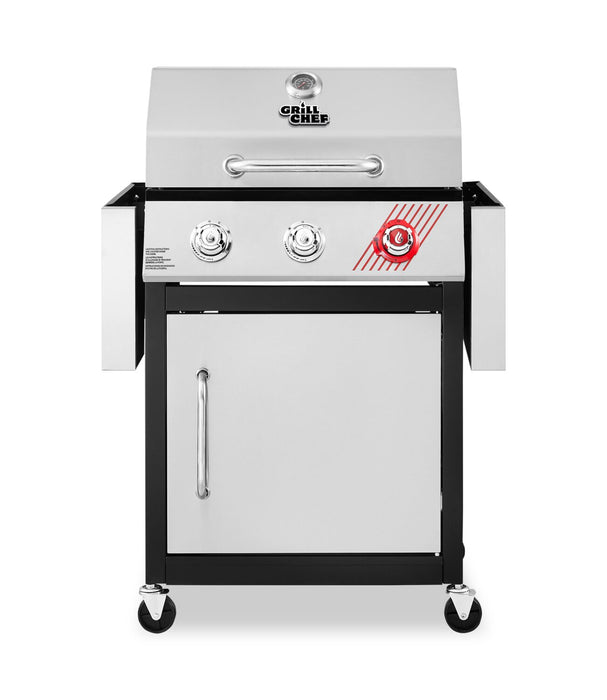 Gril à gaz propane Grill Chef de 39 000 BTU à 3 brûleurs - GCF371CRP