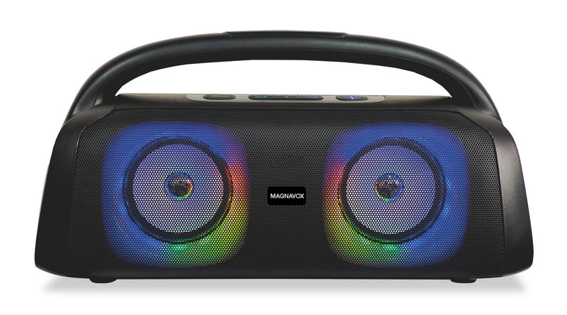 Haut-parleur de fête MAGNAVOX de 20 W avec éclairage à DEL et Bluetooth (MSP1201)