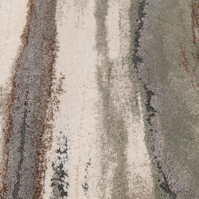 Carpette Birch tissée à la machine de 5 pi x 7 pi - multicolore 