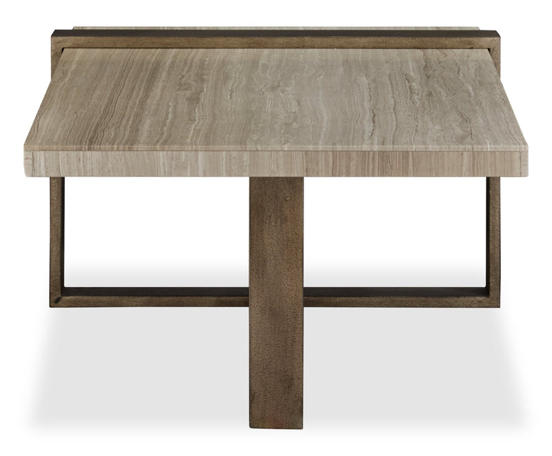 Table à café Cyprus - beige et bronze