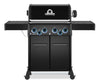 Barbecue à gaz propane BaronMC 490 Pro Shadow de 65 000 BTU - noir - 674144