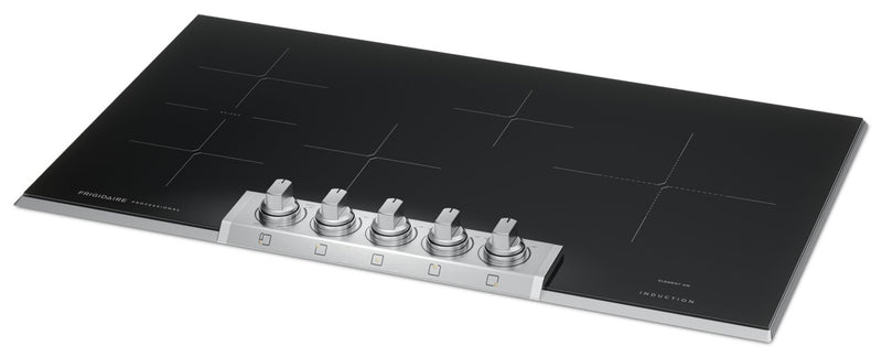 Surface de cuisson à induction Frigidaire Professional de 36 po à 5 brûleurs - acier inoxydable - PCCI3680AF