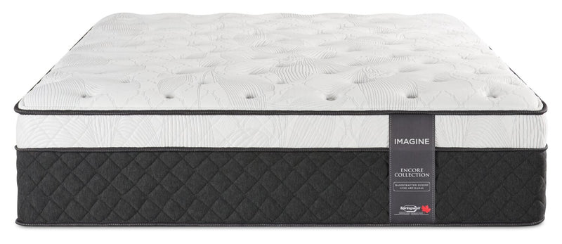 Matelas moelleux à Euro-plateau Encore Imagine de Springwall pour lit double 