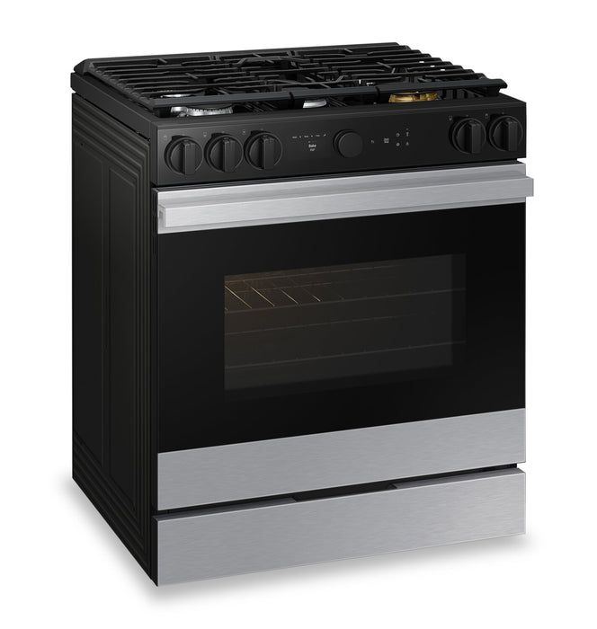 Cuisinière intelligente à gaz encastrée Samsung de 6 pi³ avec caméra de four - acier inoxydable - NSG6DG8700SRAA