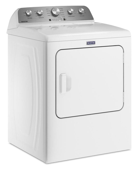 Sécheuse à gaz Maytag de 9,0 pi3 avec fonction Extra Power - blanche - MGD5030MW